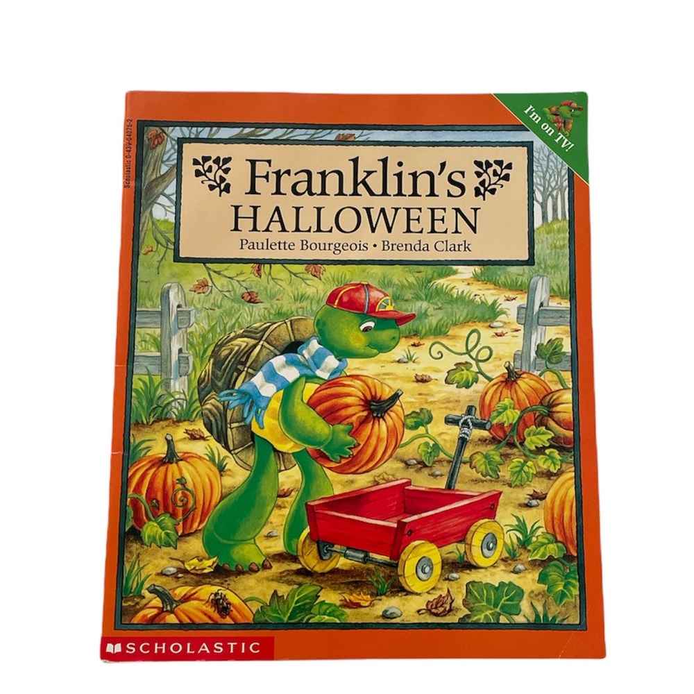 Franklin’s Turtle Bourgeois Scholastic Children Picture Books, New